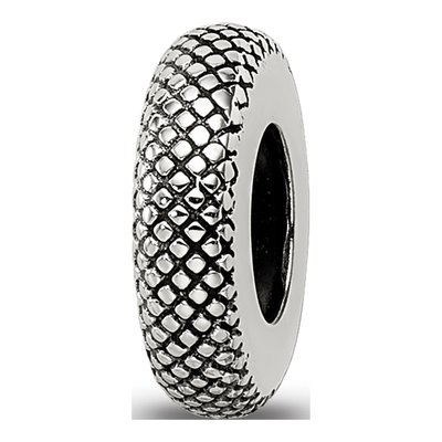 Sterling Silver Gripper Bead