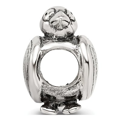 Sterling Silver Bird Bead – view 4