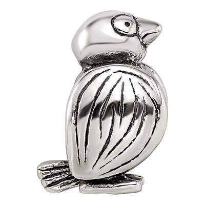 Sterling Silver Bird Bead – view 6