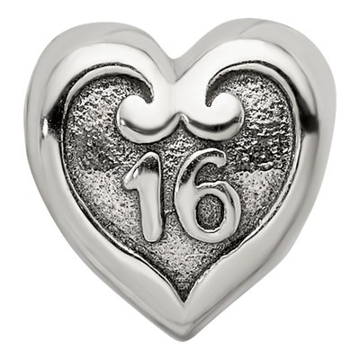 Sterling Silver Sweet Sixteen Bead – view 5