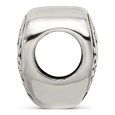 Sterling Silver Filigree Heart Bead – view 3