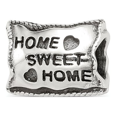 Sterling Silver Home Sweet Bead
