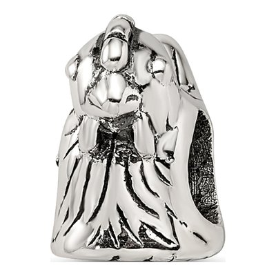 Sterling Silver Chicken Bead