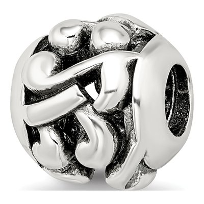 Sterling Silver Musical Notes Bead – view 6