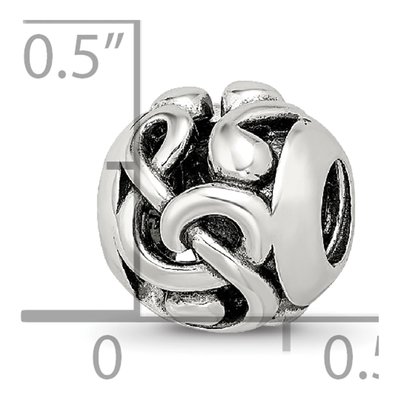 Sterling Silver Musical Notes Bead – view 8