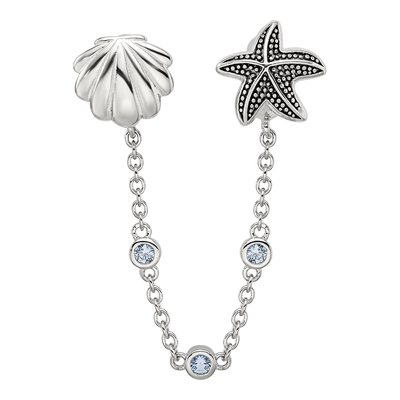 Sterling Silver CZ Security Bead – view 5