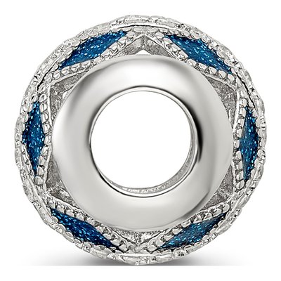 Sterling Silver CZ Bead – view 3