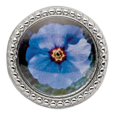 Sterling Silver February Flower Bead – view 4
