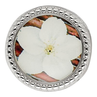 Sterling Silver May Flower Bead – view 4
