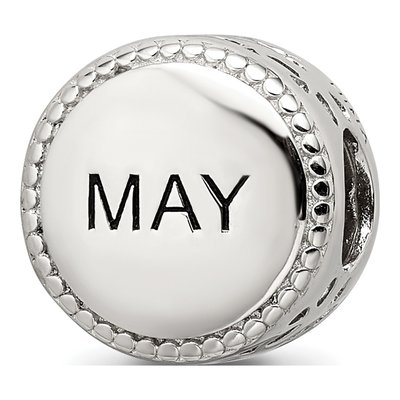 Sterling Silver May Flower Bead – view 5