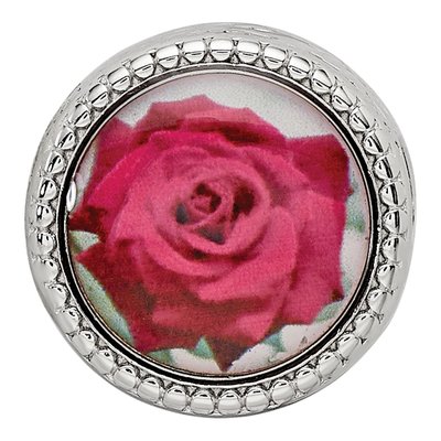 Sterling Silver June Flower Bead – view 4