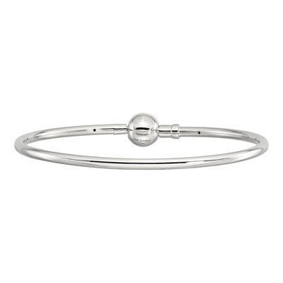 Sterling Silver Bangle Bracelet – view 5