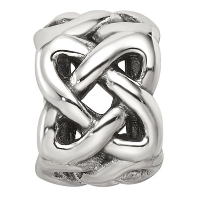 Sterling Silver Celtic Knot Bead – view 5