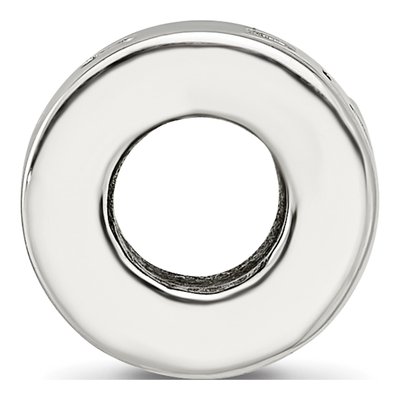 Sterling Silver Antiqued Sister Bead – view 3