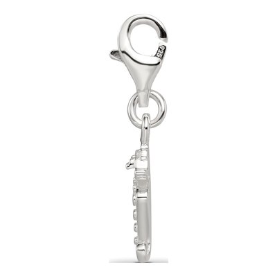 Sterling Silver Seahorse Bead – view 3