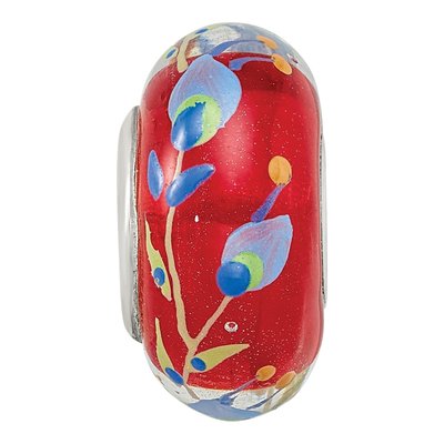 Sterling Silver Feather Bead – view 4