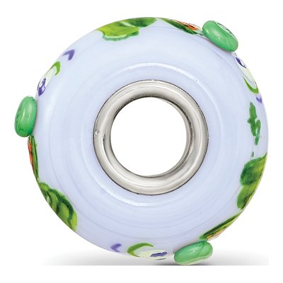 Sterling Silver Snake Bead – view 3