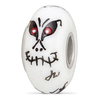 Sterling Silver Ghouls Glass Bead – view 8
