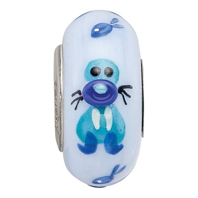 Sterling Silver Walrus Bead – view 5