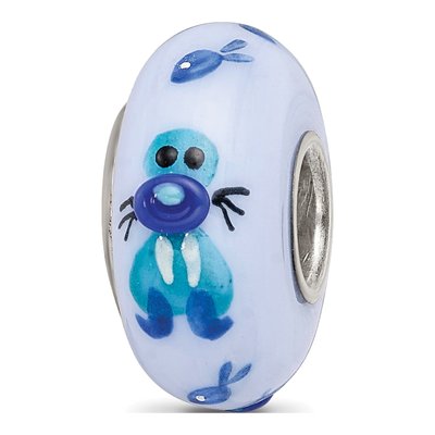 Sterling Silver Walrus Bead