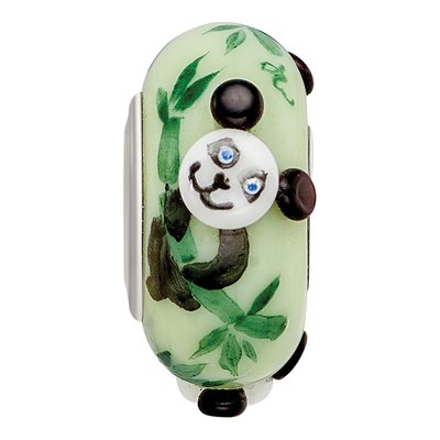 Sterling Silver Panda Bead – view 5