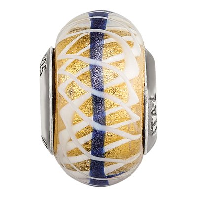 Sterling Silver Glass Bead – view 4