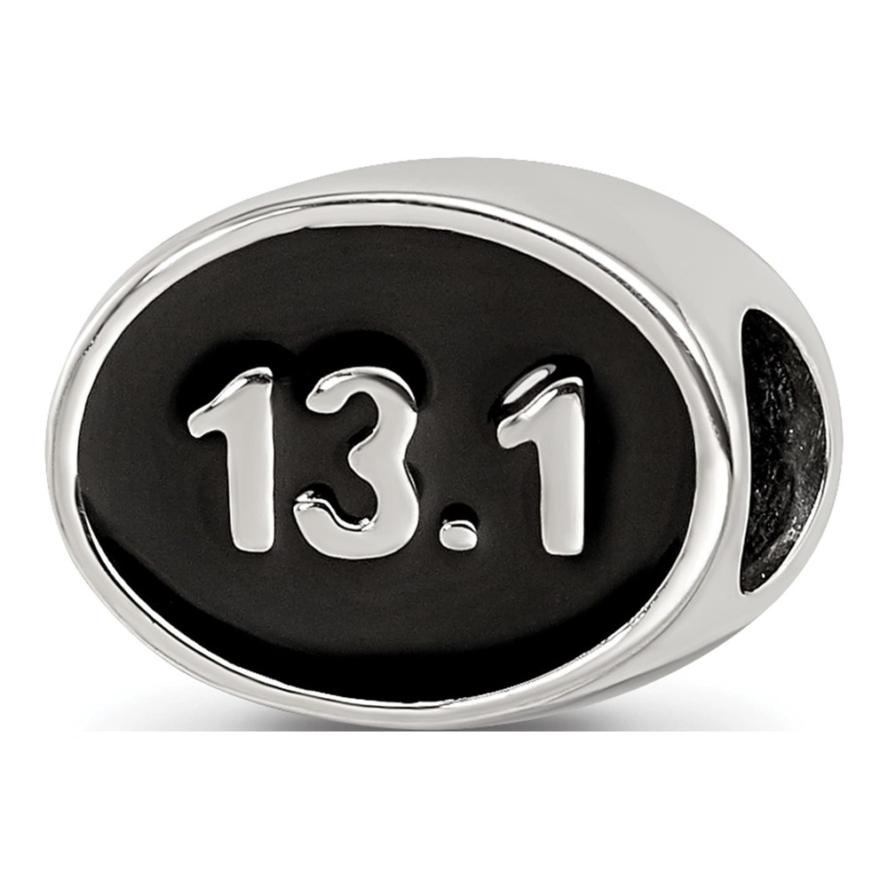 Sterling Silver Half Marathon Bead