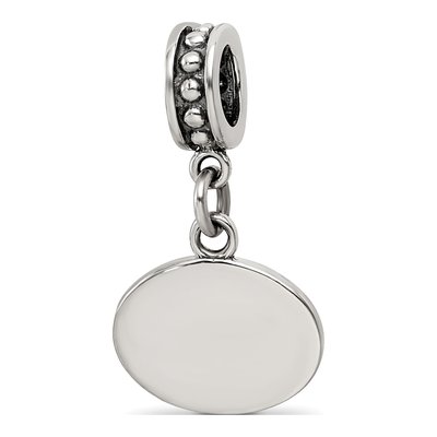 Sterling Silver Half Marathon Dangle Bead – view 6