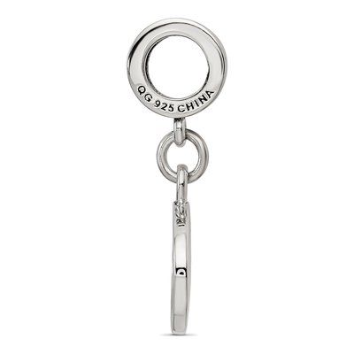 Sterling Silver Marathon Dangle Bead – view 3