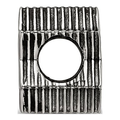 Sterling Silver Star of David Bead – view 3