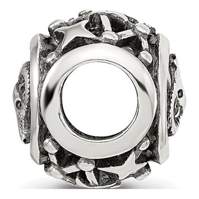 Sterling Silver Aries Zodiac Bead – view 3