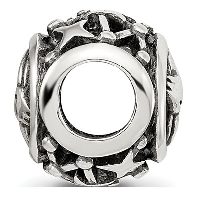 Sterling Silver Capricorn Zodiac Bead – view 3