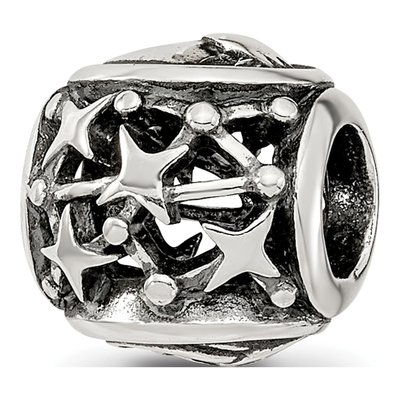Sterling Silver Capricorn Zodiac Bead – view 6