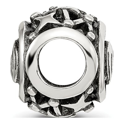 Sterling Silver Zodiac Gemini Bead – view 3