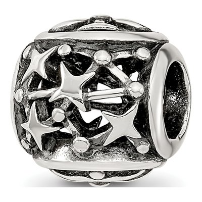 Sterling Silver Libra Zodiac Bead – view 6