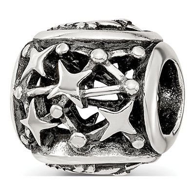 Sterling Silver Sagittarius Zodiac Bead – view 6
