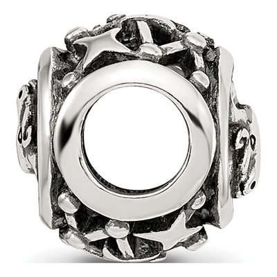 Sterling Silver Taurus Zodiac Bead – view 3