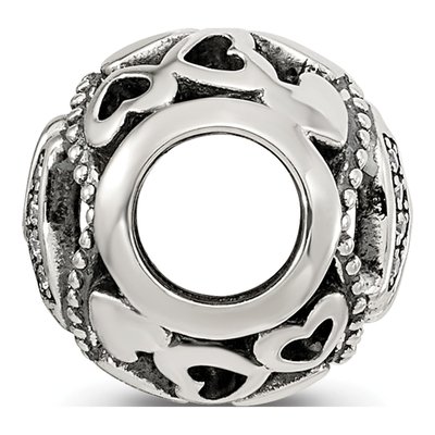 Sterling Silver CZ Letter Y Bead – view 3