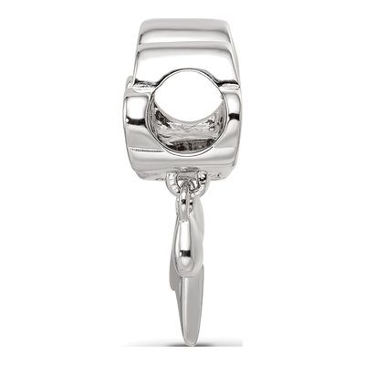 Sterling Silver CZ Storm Cloud Bead – view 3