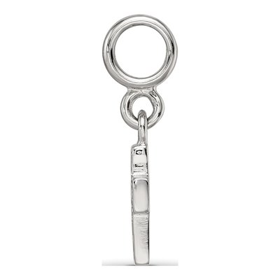 Sterling Silver Crystal Cross Bead – view 3