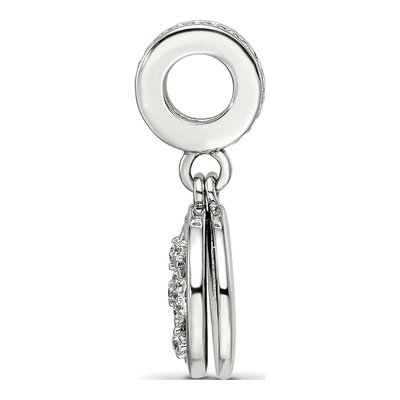 Sterling Silver CZ Celestial Dangle Bead – view 3