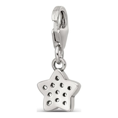 Sterling Silver CZ Star Click-On Bead – view 6