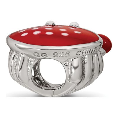 Sterling Silver Crab Bead – view 6