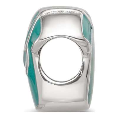 Sterling Silver CZ Nurse Scrubs Bead – view 3