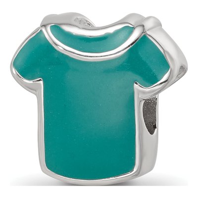 Sterling Silver CZ Nurse Scrubs Bead – view 4