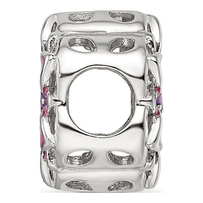 Sterling Silver Flower Cut-Out Bead – view 3