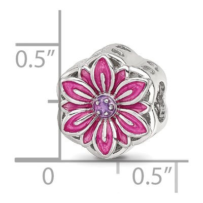 Sterling Silver Flower Cut-Out Bead – view 5