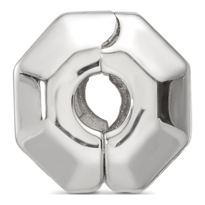 Sterling Silver CZ Hinged Bead – view 3