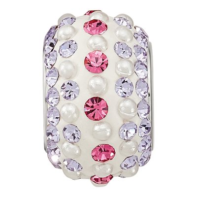 Sterling Silver Crystal Bead – view 4