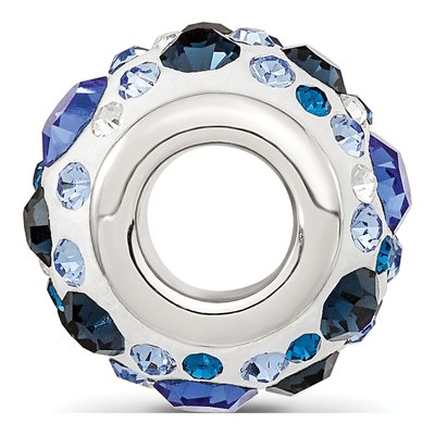 Sterling Silver Crystal Bead – view 3